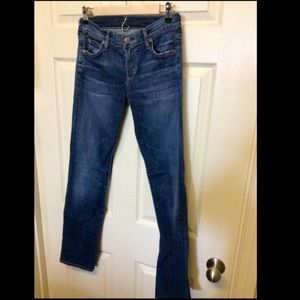 Straight leg citizens of humanity jeans